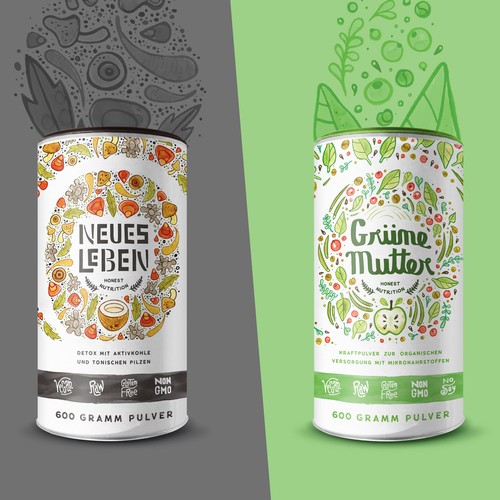 Organic Alpha : Branding & Packaging 