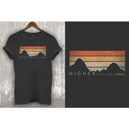 T-shirt for Higher Grounds Coffee Company