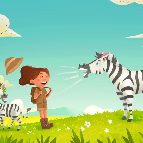 Zebra bray 