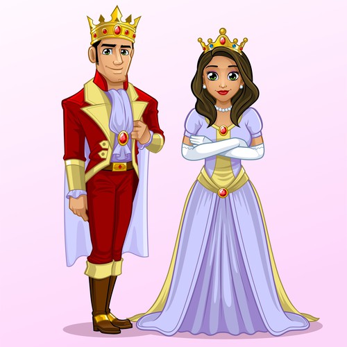 Queen Victoria and King Phillip