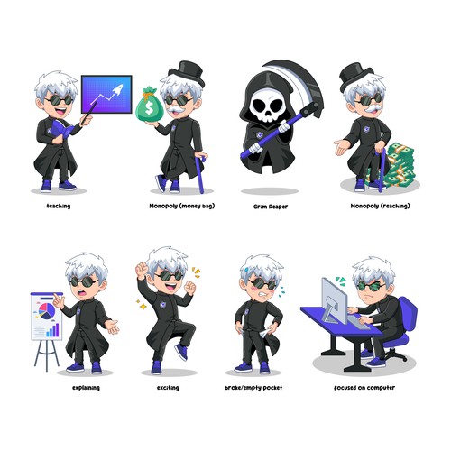 Buster Character Design