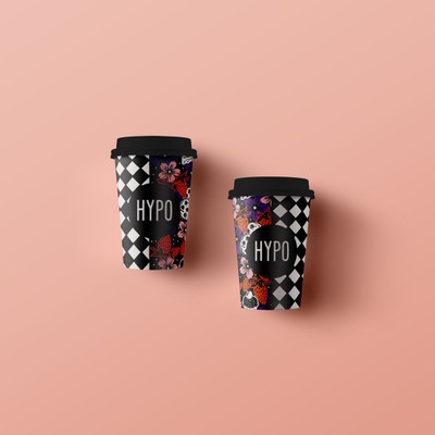 HYPO Coffee Cup Design & Brand Packaging development