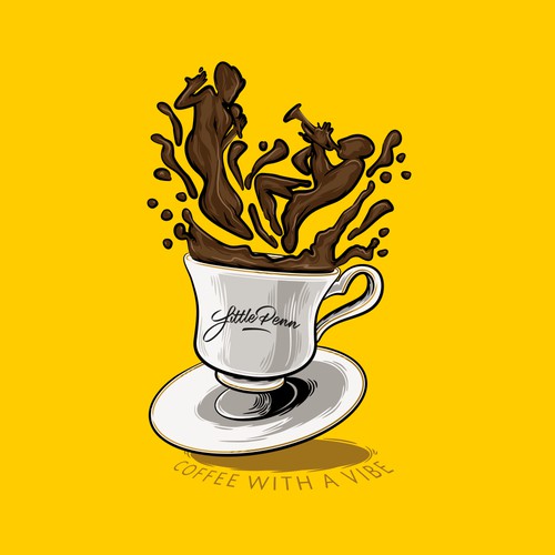 Vibrant Coffee T-shirt