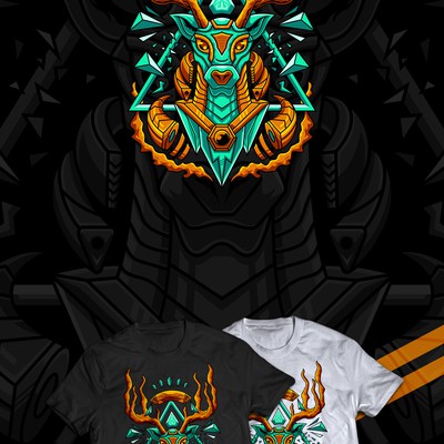 Deer T-Shirt Design