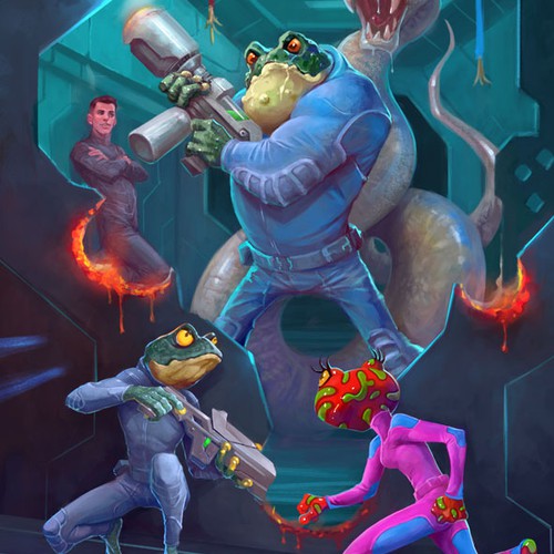  'Chaos Born' a comic science fantasy book