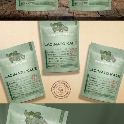 Logo and pouch design