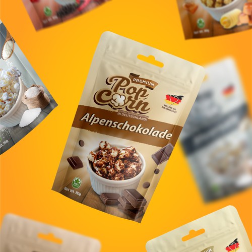 PREMIUM POPCORN - PACKAGING