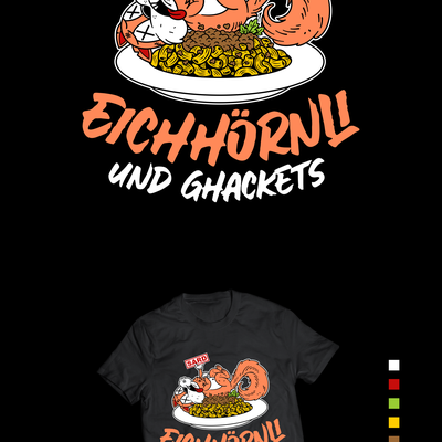 Dead Squirrel Illustration