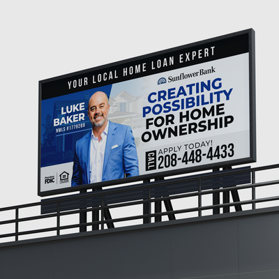 Billboard Design for Luke Baker